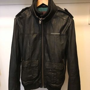 Superdry Leather Jacket
